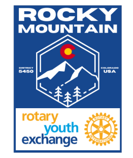 Logo của Rocky Mountain Rotary Youth Exchange