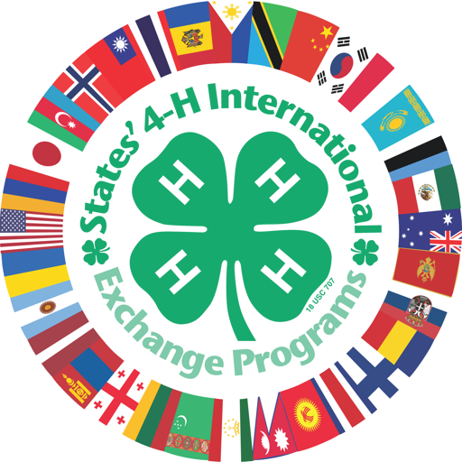 States' 4-H International Exchange Programs 标志