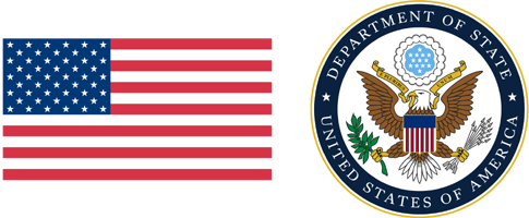Logotipo de U.S. Department of State (ECA/PE/C/PY)